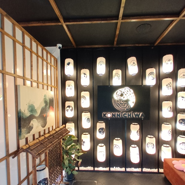 Dentro do Restaurante